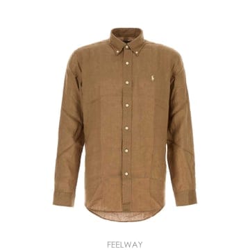26SS 폴로 랄프 로렌 Custom 핏 Linen 셔츠 710966294505 TP575979137