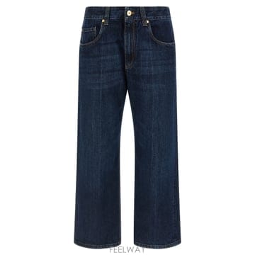 Brunello Cucinelli 26FW ���ڷ� ��ġ�ڸ� Cropped jeans MP095P4008C9370 TP57569095626FW ���ڷ� ��ġ�ڸ� Cropped jeans MP095P4008C9370 T