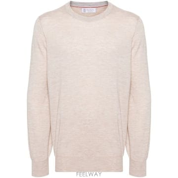 브루넬로 쿠치넬리 크루 넥 스웨터 M2400100CZI22 B0191949037