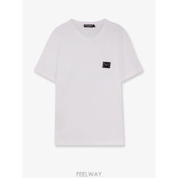 돌체 앤 가바나 코튼 티셔츠 G8PT1TG7F2IW0800 B0652260620
