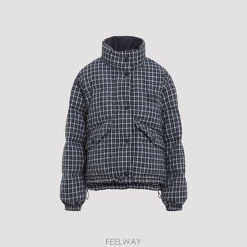 26FW 미우미우 REVERSIBLE 푸퍼 자켓 FLANELLA ANCHE PONGETEC ML1550SOO