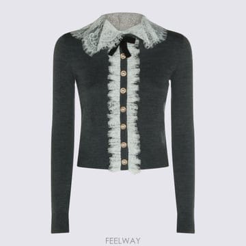 Self Portrait 26FW Self portrait Grey ���̽� Collar ��Ʈ ����� PF26134CGRGREY TP526FW Self portrait Grey ���̽� Collar ��Ʈ ����� PF26