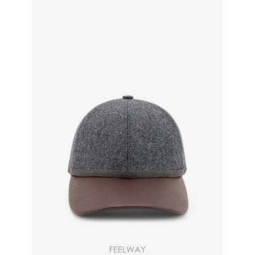 브루넬로 쿠치넬리 울 모자 WITH MONILI 디테일 MCAP90 B0652260701