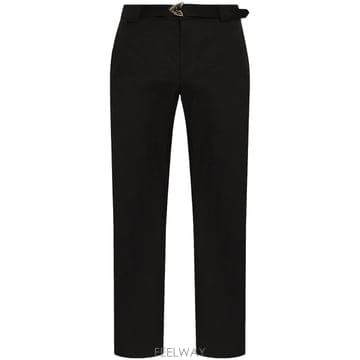 Alexander Mcqueen 25SS �˷���� ���� ���� ��ư blend pant 809140QSAA91000 TP57182997225SS �˷���� ���� ���� ��ư blend pant 809140QSAA9100