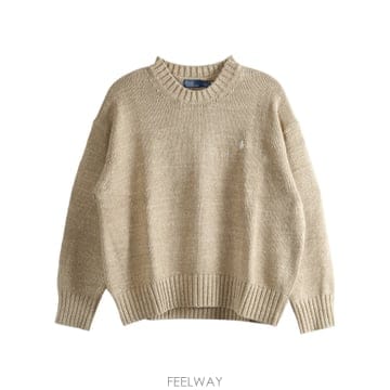 Ralph Lauren 26SS ���� ���� �η� ��ư ��Ʈ ���� with intarsia ���� �ΰ� 211A96252001 TP5726SS ���� ���� �η� ��ư ��Ʈ ���� with intarsia ���� 