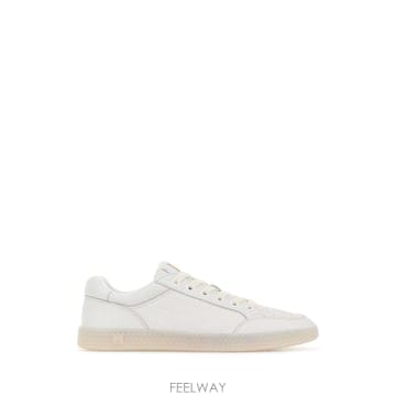 26FW AMIRI 화이트 레더 BLVD 스니커즈 AMSNSN1095WHITE TP576812900