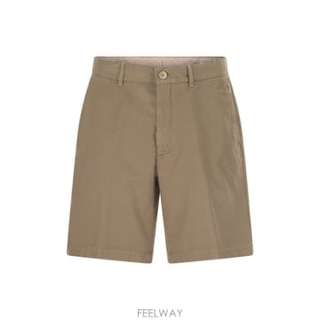 26SS 브루넬로 쿠치넬리 코튼 gabardine bermuda 숏츠 M252DU0010C6045 TP570