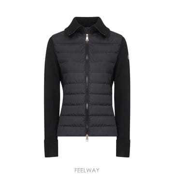 26SS Moncler 가디건 with nylon panels K20939B00035M1131999 TP57