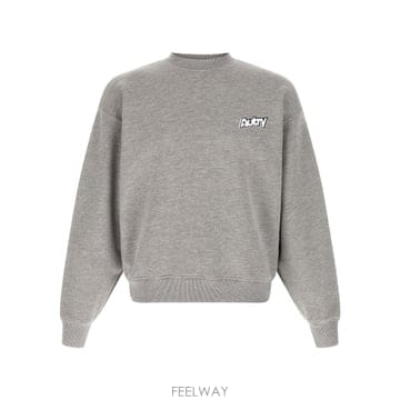 오트리 코튼 블렌드 맨투맨 스웨트셔츠