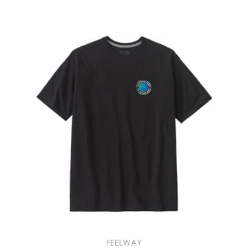 파타고니아 유니티 피츠 반팔티셔츠 잉크 블랙