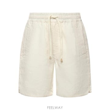 26SS ELEVENTY Athletic Linen Bermuda 숏츠 M75BERM04TES0I13901N