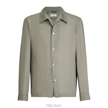 Brunello Cucinelli 26SS ���ڷ� ��ġ�ڸ� BONDED ��ũ UNLINED �ƿ��� ���� ���� MZ4216541C965 TP526SS ���ڷ� ��ġ�ڸ� BONDED ��ũ UNLINED �ƿ��� ����