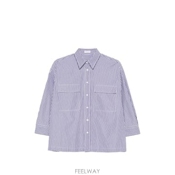 26SS 브루넬로 쿠치넬리 Embroidered poplin 셔츠 MH740MP406C002 TP571744