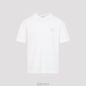 26SS C P  컴퍼니 T 셔츠   쇼트 슬리브 20CMTS086A005100W103 TP570470584