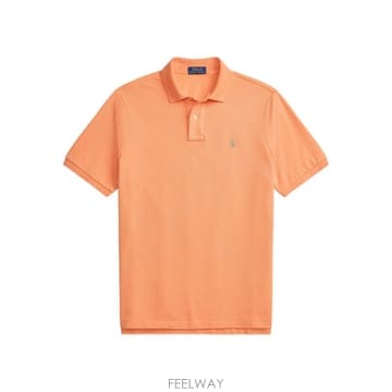 26SS 폴로 랄프 로렌 쇼트 SLEEVES 니트 클래식 로고 폴로 셔츠 710536856505POMPANO