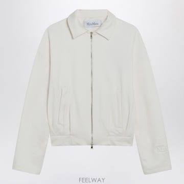 Max Mara 25FW �������� ȭ��Ʈ cropped ����Ʈ ���� in ��ũ blend ARGENTACO001 TP576425FW �������� ȭ��Ʈ cropped ����Ʈ ���� in ��ũ blend
