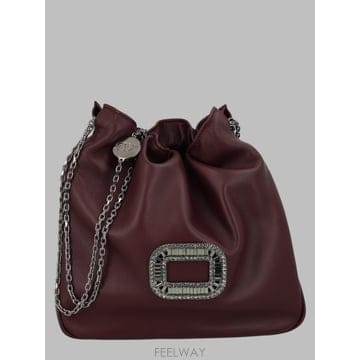 Roger Vivier 26FW ���� ��� ���� �Ŀ�ġ with chain RBWABDK0100YDRR802 TP57696194426FW ���� ��� ���� �Ŀ�ġ with chain RBWABDK0100YDR