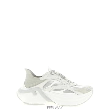 26SS Fendi F Light Mesh 앤 레더 Sneaker 8E8887AYFPF1V80 TP57149