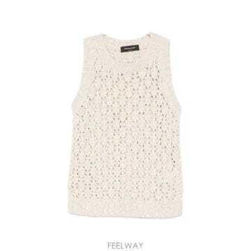 Fabiana Filippi 26SS �ĺ�Ƴ� �ʸ��� �ĺ�Ƴ� �ʸ��� Sleeveless ž MAD276F558M102VR1 TP570626SS �ĺ�Ƴ� �ʸ��� �ĺ�Ƴ� �ʸ��� Sleeveless ž MAD
