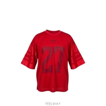 26SS RHUDE 맨즈 T 셔츠 RHPS26TT010163041RED TP577894196