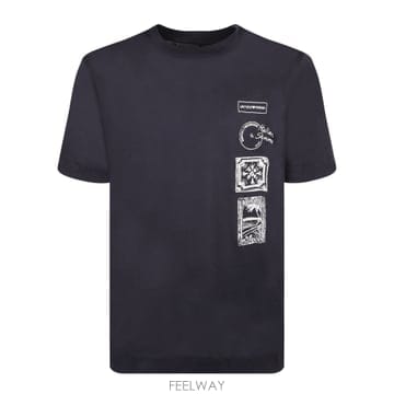 26SS 엠프리오 아르마니 High quality 코튼  Distinctive 프린트 on front  Cr