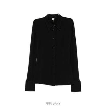 26FW Toteme 롱 슬리브 셔츠 263WRT0752FB0676001 TP576028353