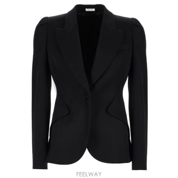 Alexander Mcqueen 26SS �˷���� ���� �̱� BREASTED ���� 847018QJAAC1000 TP57184213726SS �˷���� ���� �̱� BREASTED ���� 847018QJAAC1000 