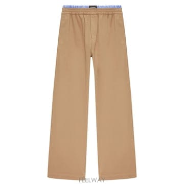 MSGM 26SS Msgm PANTALONE IN COTONE CON DOPPIO ELASTICO 4040MP062626SS Msgm PANTALONE IN COTONE CON DOPPIO ELASTICO 4040