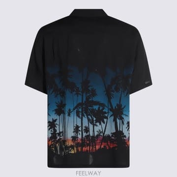 25FW Celine Hawaiana 프린트 viscose 셔츠 2C946D04014MC TP57707525