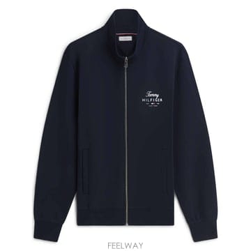 TOMMY HILFIGER 26FW Ÿ�����ǰ� SCRIPT STACK FZ STAND COLLAR MW0MW43219DW5 TP576026FW Ÿ�����ǰ� SCRIPT STACK FZ STAND COLLAR MW0MW4321