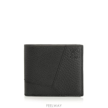 Loewe 블랙 Puzzle Edge bifold 왈렛 C510302X231100 TP576412865