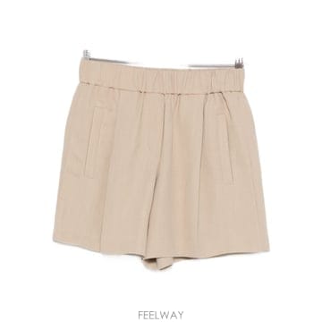 26SS 브루넬로 쿠치넬리 베이지 Baggy 숏츠 MH126P8955C9195 TP571841433