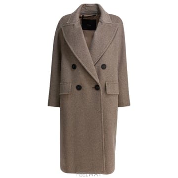 Max Mara 25FW �������� Double breasted ��Ʈ in ĳ�ù̾� �� alpaca �� 2521016105AN25FW �������� Double breasted ��Ʈ in ĳ�ù̾� �� alpa