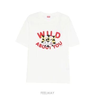 26SS KENZO 맨즈 T 셔츠 FG55TS2064SG02WHITE TP576412430