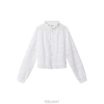Isabel Marant 26SS ���ں����� ȭ��Ʈ ����콺 HT0817FAD1J05E20WH TP57184124026SS ���ں����� ȭ��Ʈ ����콺 HT0817FAD1J05E20WH TP5