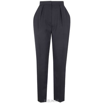 Balmain 26SS Balmain HIGH WAISTED TAILORED GRAIN DE POUDRE ���� GF1PN126SS Balmain HIGH WAISTED TAILORED GRAIN DE POUDRE ��