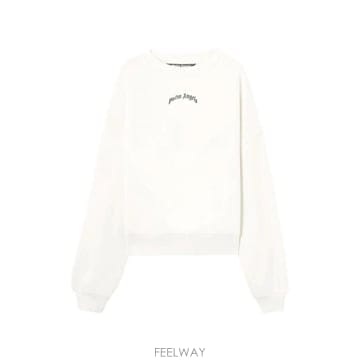 26SS 팜엔젤스 BACK CURVED 로고 LOOSE CREW PMBA08JS26FLE004OFF TP57