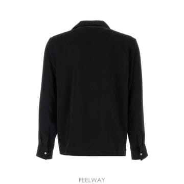 AMIRI 블랙 polyester 셔츠 AMSTCA1097BLACK TP578088318