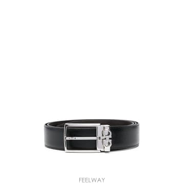 26FW 살바토레 페라가모 Gancini buckle fastening 벨트 70820667A037NERO 
