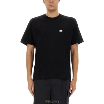 Dolce&Gabbana 25SS ��ü�ذ��ٳ� ��ư T ���� With Plaque G8SE3TFU7ENN0000 TP57707444025SS ��ü�ذ��ٳ� ��ư T ���� With Plaque G8SE3TFU7ENN