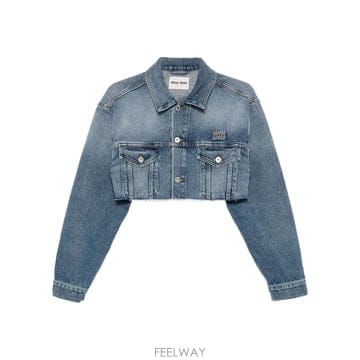 Miu Miu 26FW �̿�̿� CROPPED WASHED ���� ���� GWB314SOOO197UF0008 TP577178326FW �̿�̿� CROPPED WASHED ���� ���� GWB314SOOO197UF