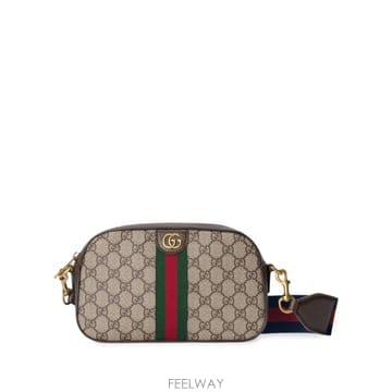 23FW 구찌 크로스바디 백 Ophidia GG Piccola with Web in GG Canvas 베이지