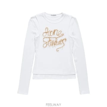 Acne 26SS ��ũ�� Studios Layered �ΰ� �� sleeve t ���� AL0505183 TP57183926SS ��ũ�� Studios Layered �ΰ� �� sleeve t ���� AL05