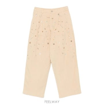 | Other Brand | 26SS ����� ������ barrel jeans with embroidery WA6478T433AX0762 T26SS ����� ������ barrel jeans with embroidery WA6478