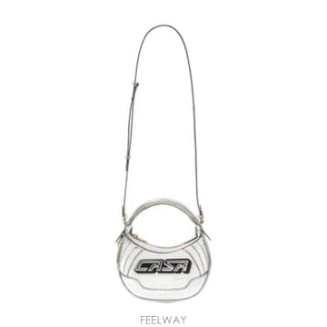 26SS CASABLANCA 여성 클러치 ASS26BAG18102SILVER TP578084245