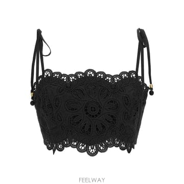 Zimmermann 25FW ���Ӹ� ��Ʈ ���̽� macrame ž 4245TSS251BLK TP57212643625FW ���Ӹ� ��Ʈ ���̽� macrame ž 4245TSS251BLK TP572