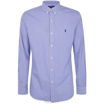 25FW 폴로 랄프 로렌 롱 SLEEVE SPORT 셔츠 710928254008BLUE TP576357266