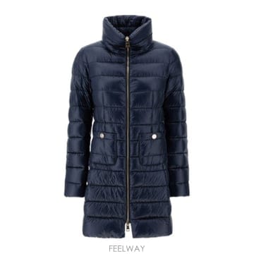 Herno ������ Maria ���� �ٿ� ���� With Front �� Closure �� �� Front Patch Pock������ Maria ���� �ٿ� ���� With Front �� Closure �� 