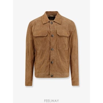 보스 BOSS MERFO 크랙 스웨이드 자켓