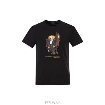 Ralph Lauren 26SS ���� ���� �η� T ���� with ���� ���� ����Ʈ in riding attire 710P0809326SS ���� ���� �η� T ���� with ���� ���� ����Ʈ in ri